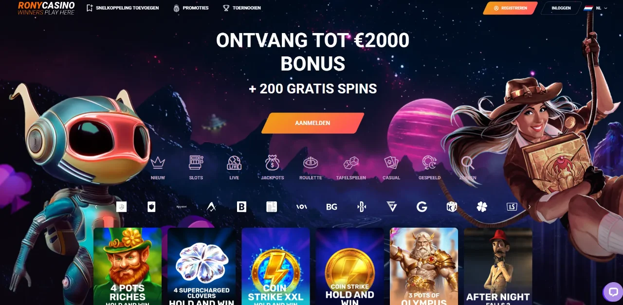 Rony Casino — Officieel Online Casino Nederland